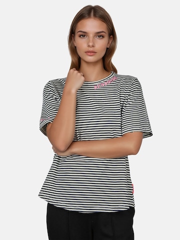 salzhaut Shirt 'TESCHI' in Zwart: voorkant