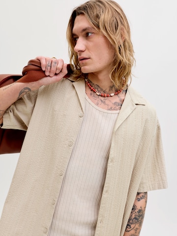 Fit confort Chemise 'JJETyson' JACK & JONES en gris