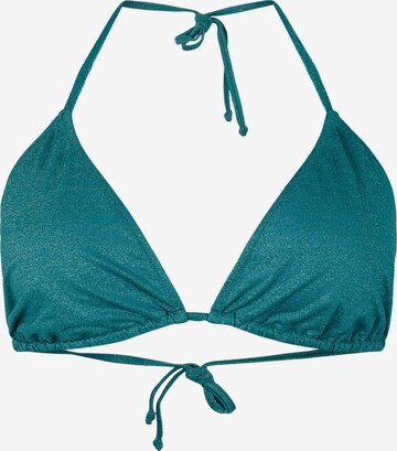 Triunghi Sutien costum de baie 'SNAESA' de la Swim by Zizzi pe verde: față