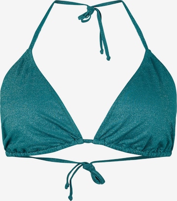 Swim by Zizzi Trójkąt Góra bikini 'SNAESA' w kolorze zielony: przód