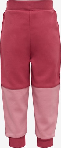 Hummel Tapered Sportbroek 'Olek' in Rood