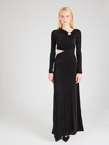 HUGO Kleid 'Naveria' in Schwarz: Vorderseite