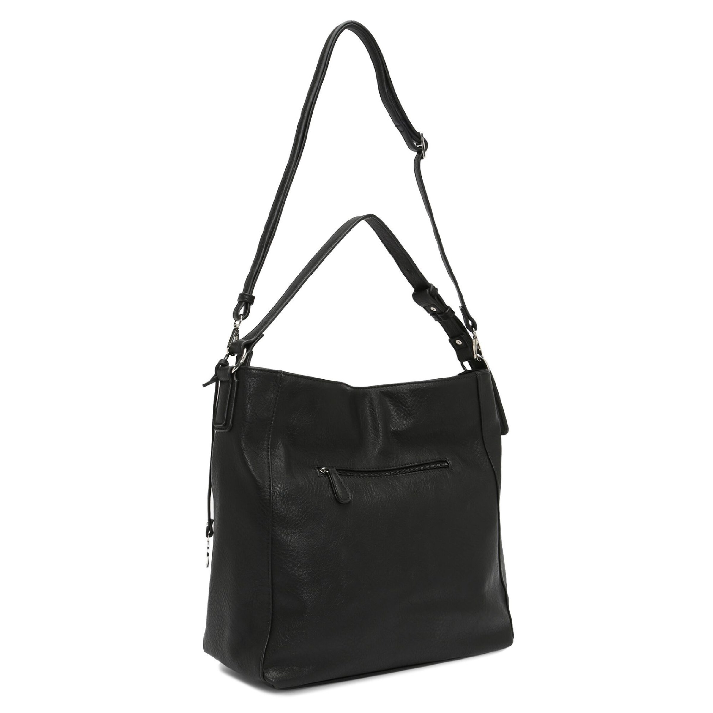 L.CREDI Schoudertas 'Jana' in Zwart