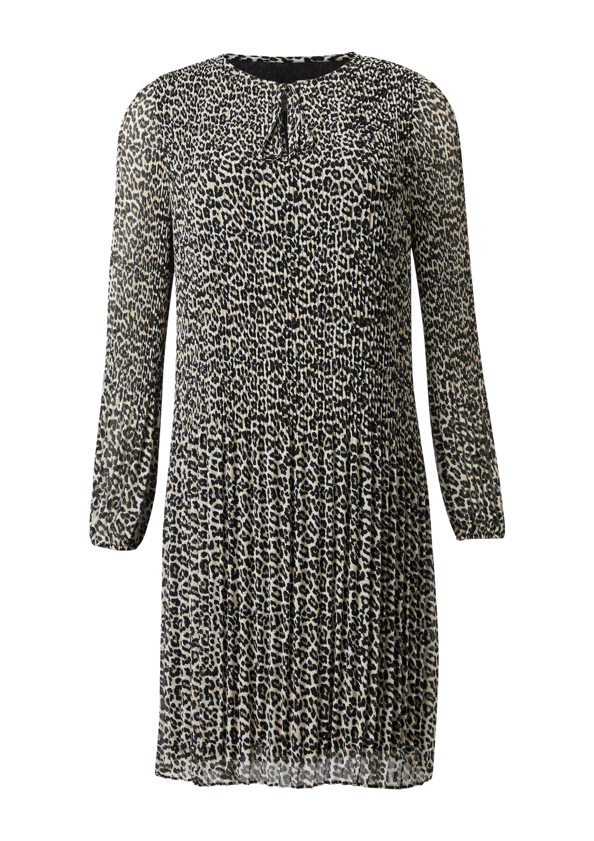 COMMA Kleid in Schwarz: Vorderseite