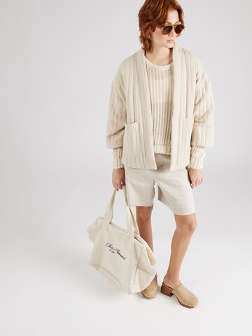 AMERICAN VINTAGE Sweter 'Yamik' w kolorze beżowy