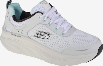 Baskets basses 'Skechers Relaxed Fit: D'Lux Walker - Infinite Motion' SKECHERS en blanc : devant