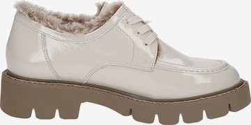 CAPRICE Athletic Lace-Up Shoes in Beige