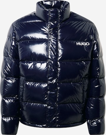 HUGO Winter Jacket 'Biron' in Blue: front