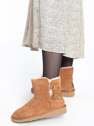 Gooce Snow Boots 'Shirley' in Brown
