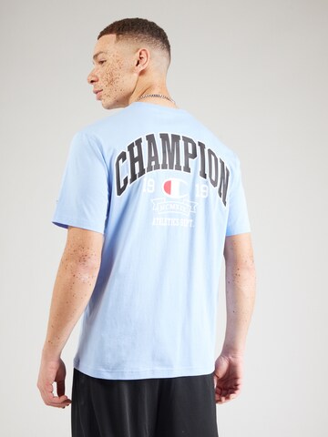 Champion Authentic Athletic Apparel Shirt in Blue: front