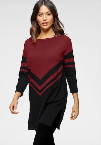 LAURA SCOTT Sweater in Red: front