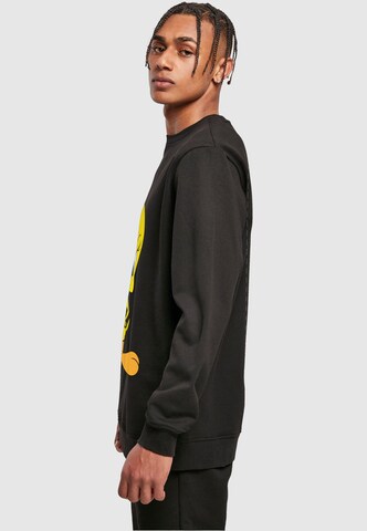 ABSOLUTE CULT Sweatshirt 'Looney Tunes - Angry Tweety' in Black