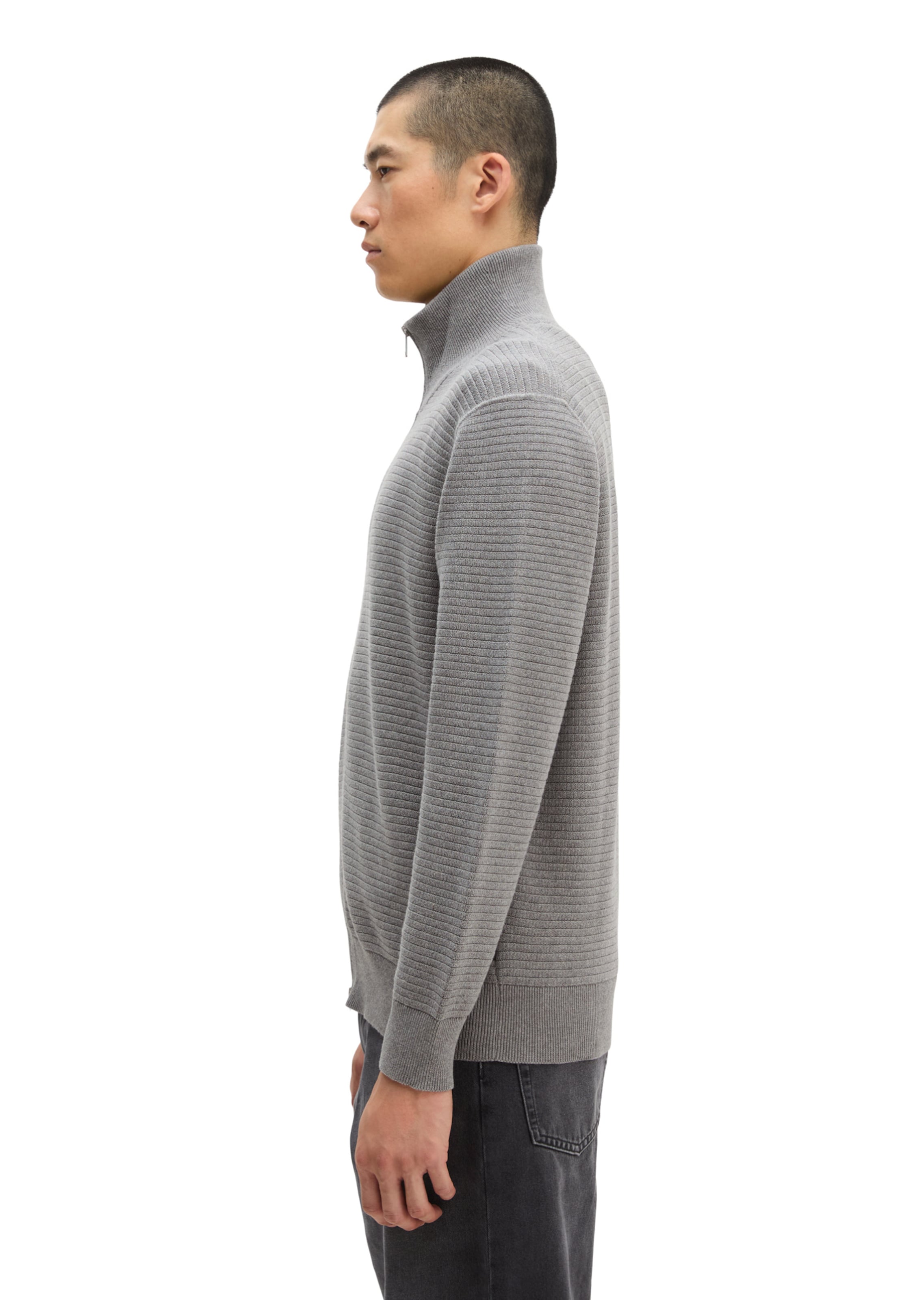 Vestes en maille Marc O'Polo en gris