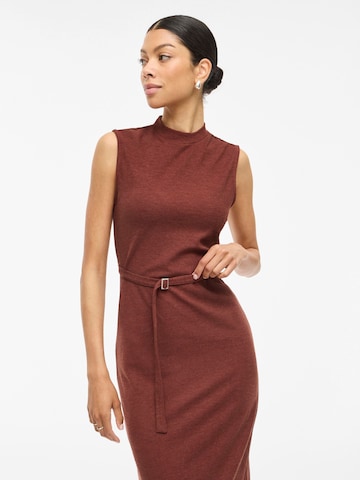 VILA Dress 'VIBITHE' in Brown