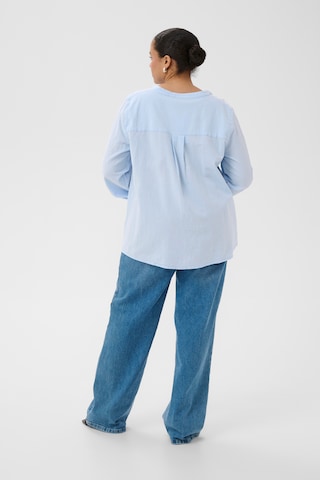 KAFFE CURVE - Blusa 'KCNana' en azul