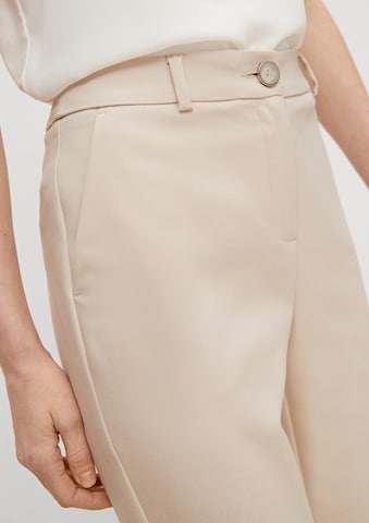 COMMA Tapered Pleated Pants in Beige