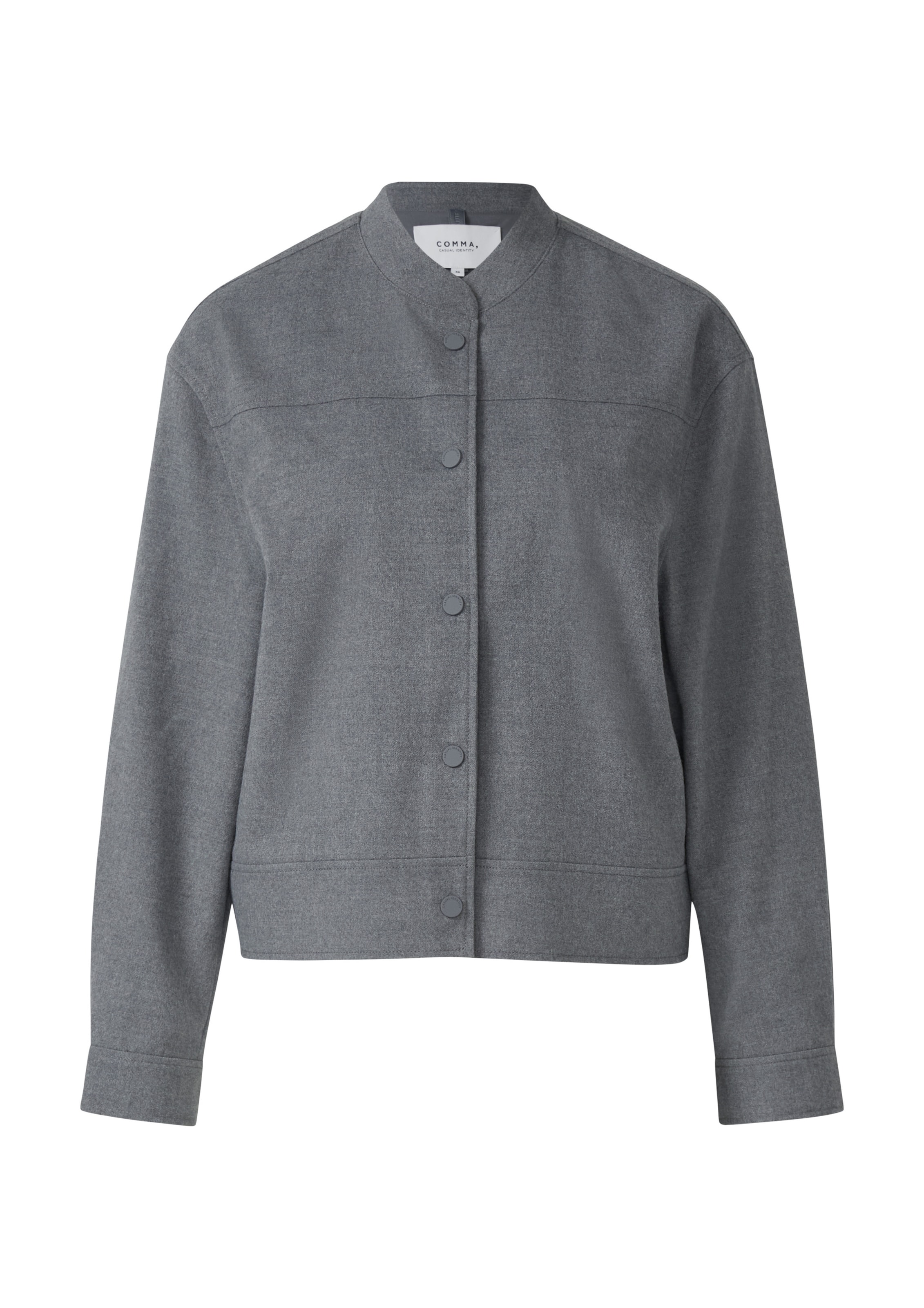 COMMA Between-season jacket in Grey: front