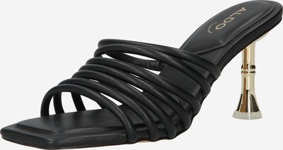 ALDO Pantolette 'HARPA' in schwarz, Produktansicht
