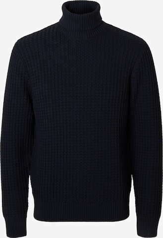 mėlyna SELECTED Megztinis 'SLHTom': priekis