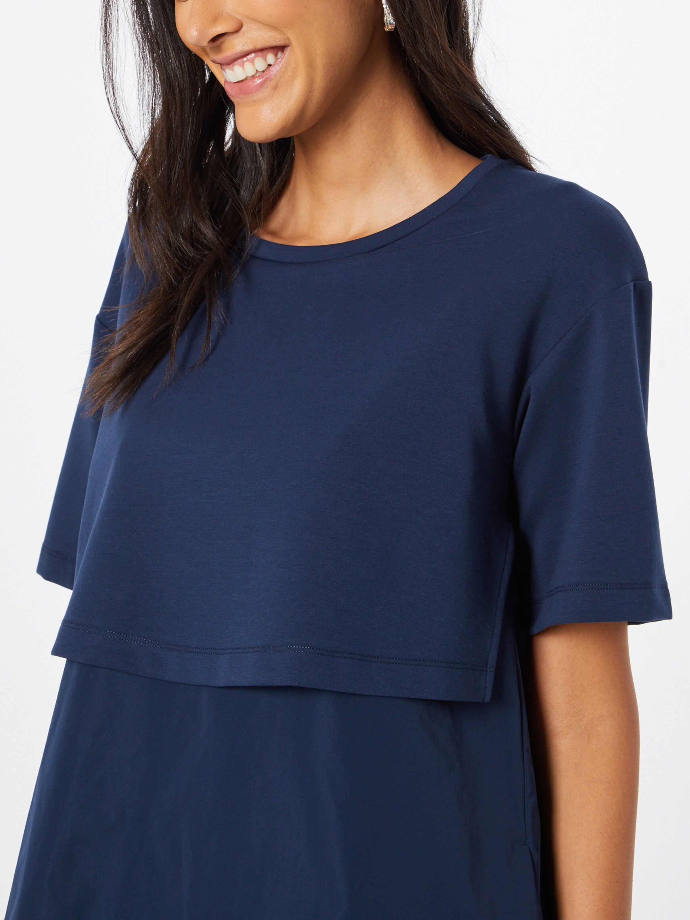 Frauen Große Größen Weekend Max Mara Kleid 'SAFARI' in Navy - VQ03399 Frauen Große Größen Weekend Max Mara Kleid 'SAFARI' in Navy - VQ03399