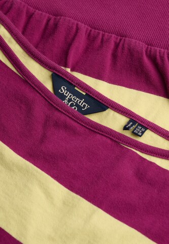 Haut 'Bardot' Superdry & Co en violet