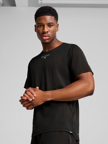 PUMA - Camiseta funcional 'PUMA x HYROX ULTRASPUN' en negro: frente