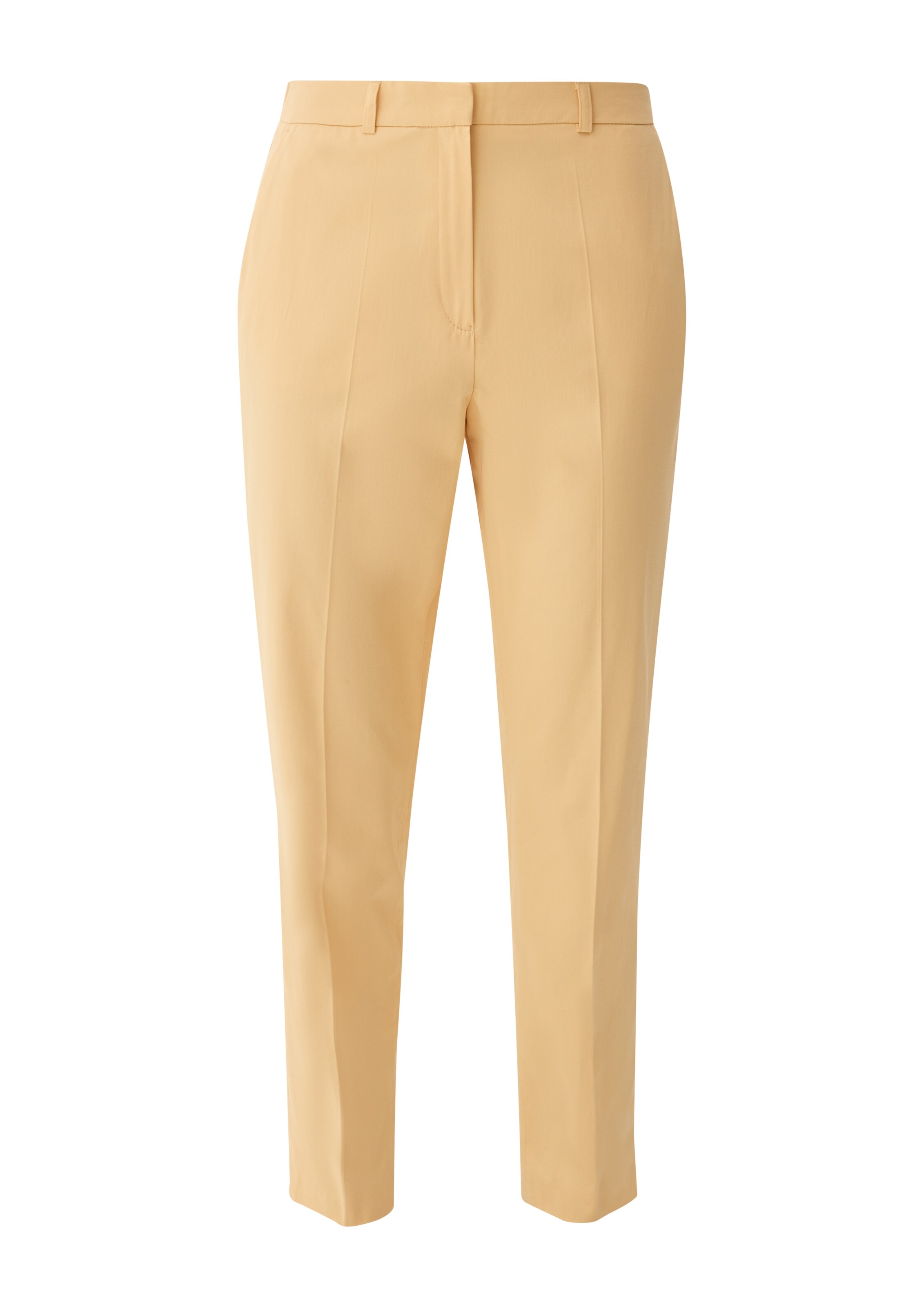 regular Pantaloni chino di s.Oliver BLACK LABEL in giallo: frontale