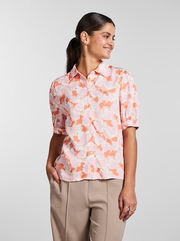 Camicia da donna 'Kasey' di PIECES in rosa: frontale