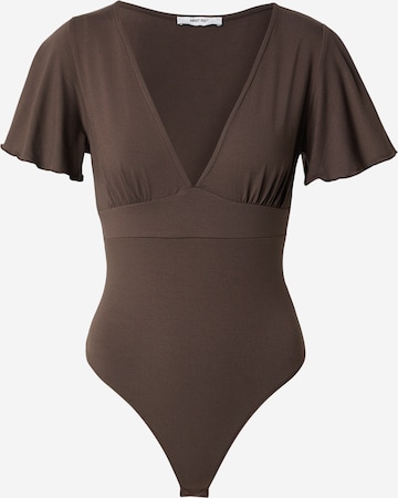 ruda ABOUT YOU Marškinėliai-glaustinukė: priekis