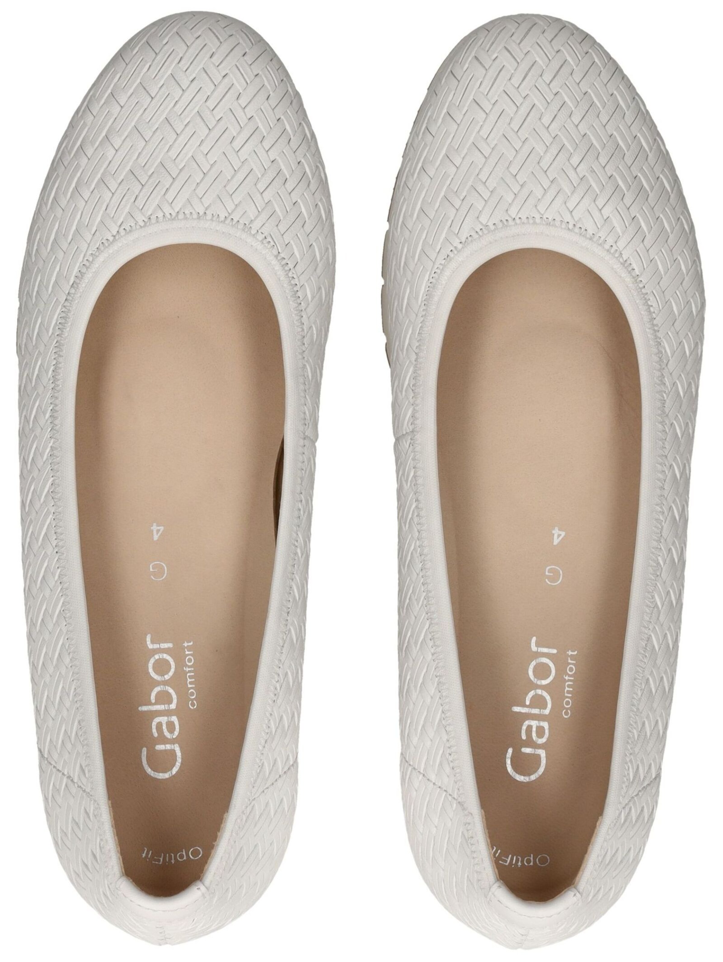 GABOR Ballerina in Wit