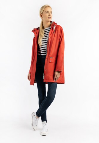 Cappotto funzionale di Schmuddelwedda in arancione