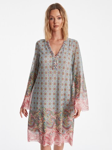 Robe 'Zikala' Ana Alcazar en mélange de couleurs : devant