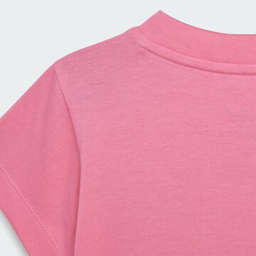 ADIDAS ORIGINALS T-shirt 'Trefoil' i rosa