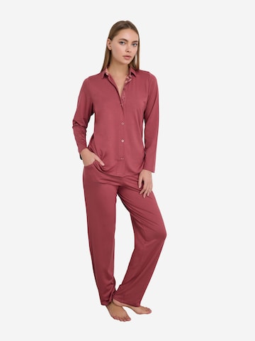 Goldenbay Pyjama 'Dandelion' in Pink: Vorderseite