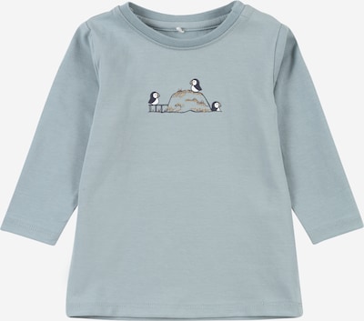 NAME IT Shirt 'OSCAR' in Smoke blue / Night blue / White, Item view