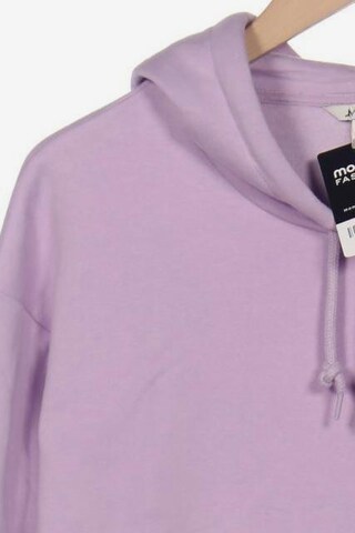 Monki Sweatshirt & Zip-Up Hoodie in S in Purple