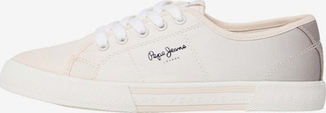 Sneaker bassa 'Brady' di Pepe Jeans in beige: frontale