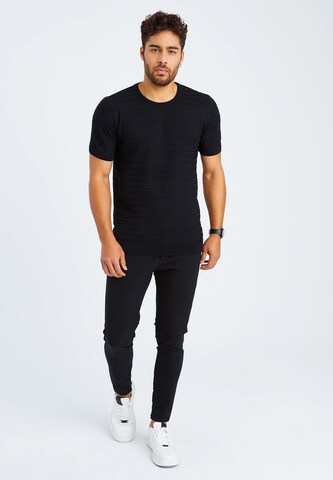 Leif Nelson T-Shirt in Schwarz