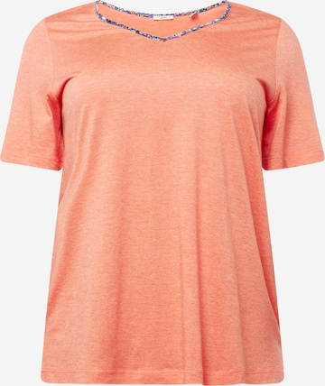 Esprit Curves Μπλουζάκι σε πορτοκαλί: μπροστά