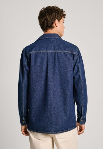 Pepe Jeans Regular fit Overhemd in Blauw