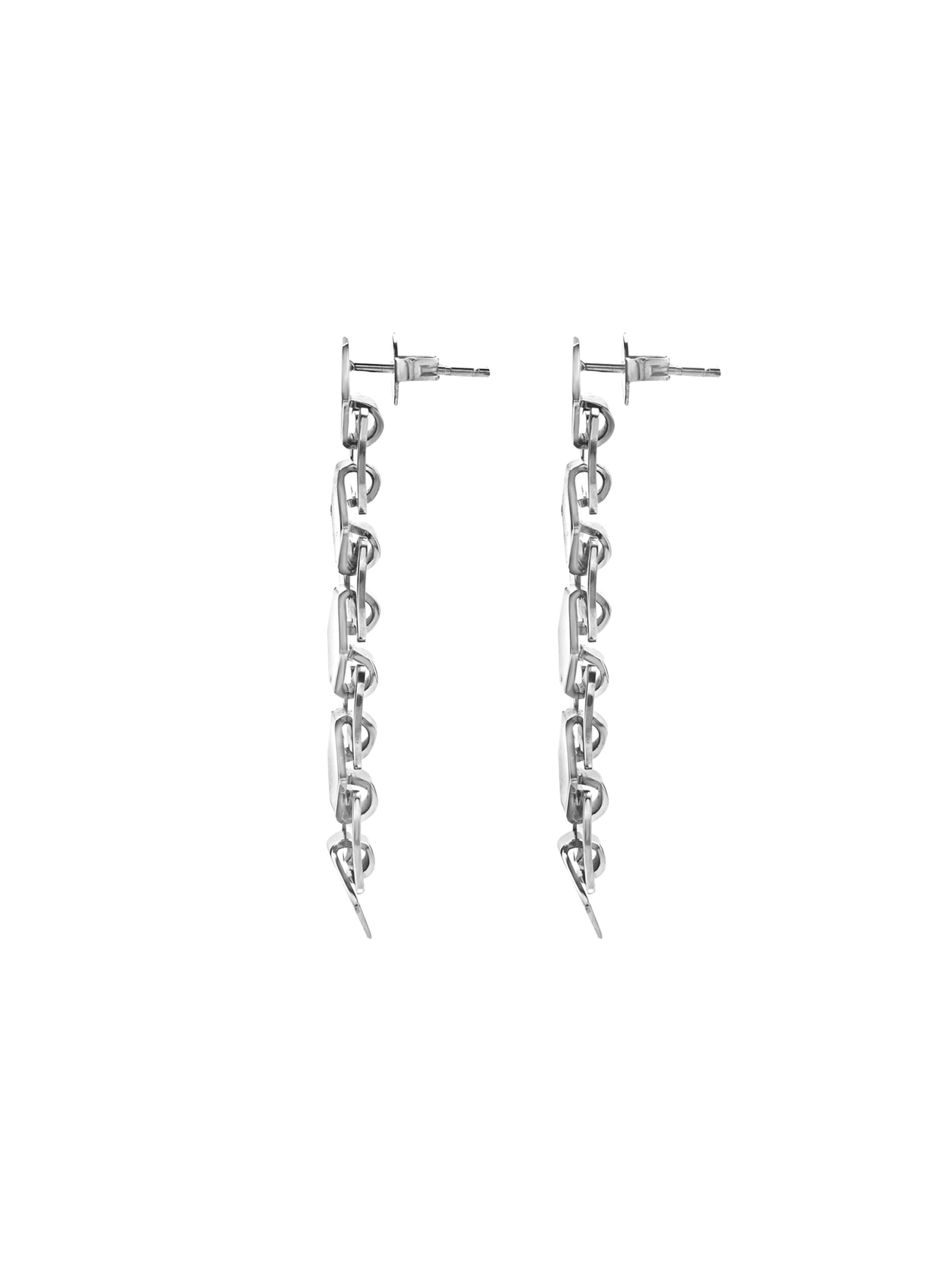 Breil Earrings 'Hexagonia' in Silver