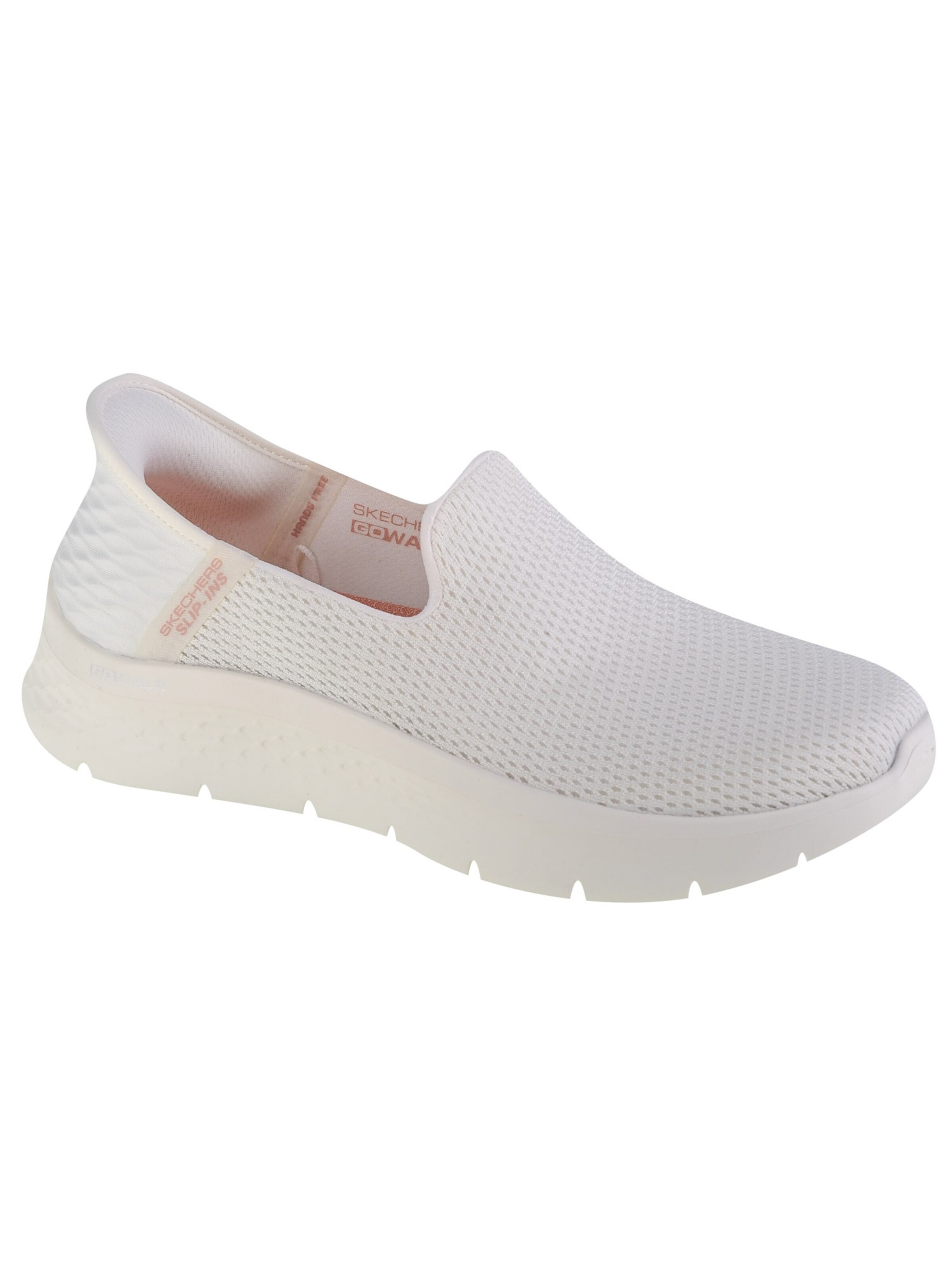 SKECHERS Slip-on 'GO WALK' in Wit: voorkant