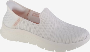 SKECHERS Slip On 'GO WALK' in Weiß: Vorderseite