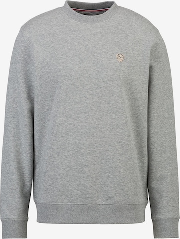 Sweat-shirt 'Nico' 19V69 ITALIA en gris : devant