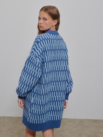 florence by mills exclusive for ABOUT YOU Knit dress 'Windy drive' in Blue