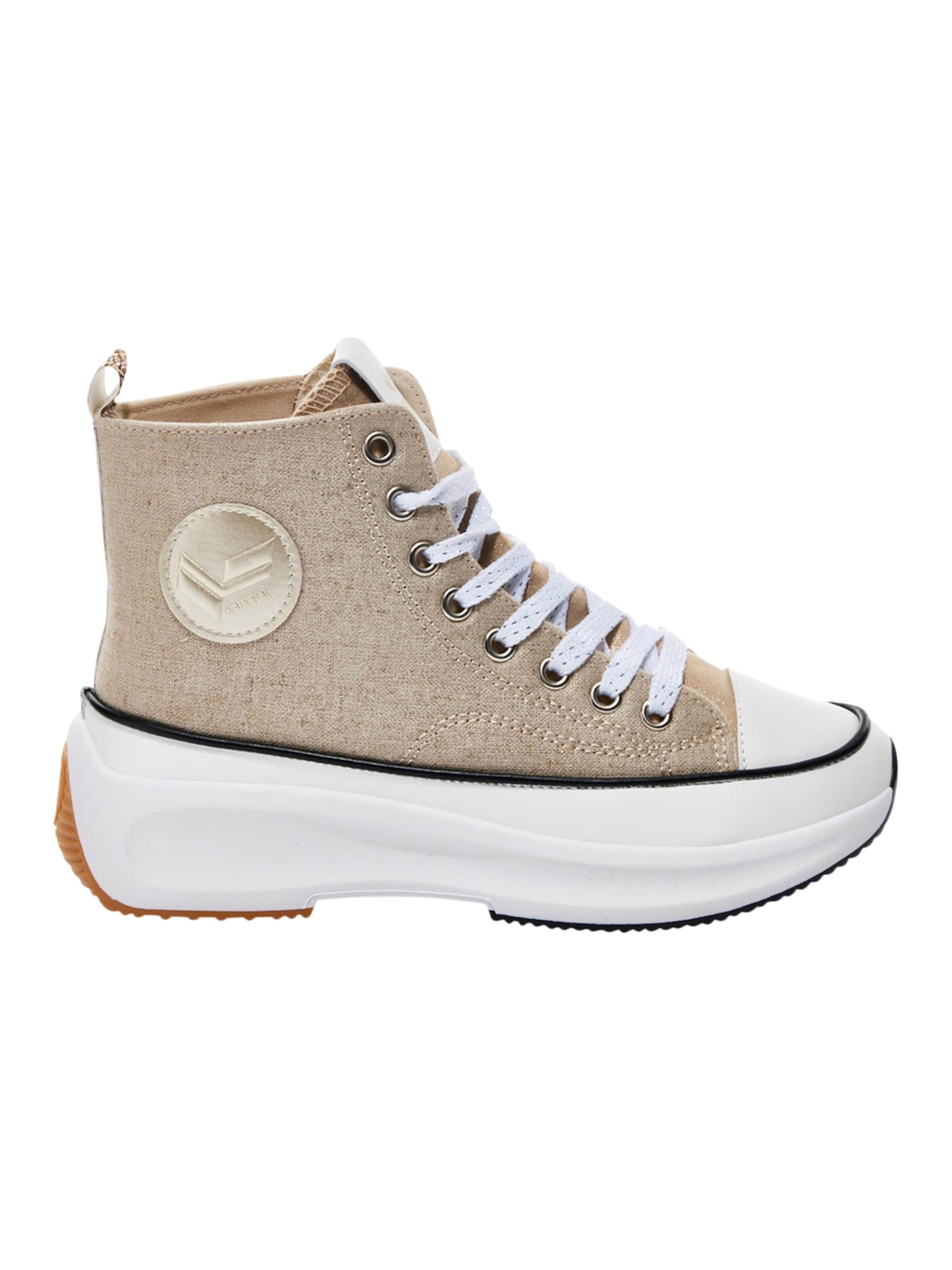 Baskets hautes Kaporal en beige