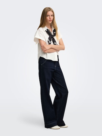 Wide leg Jeans 'ONLMadison' di ONLY in blu