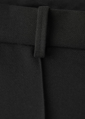 MANGO Flared Hose 'ZOE' in Schwarz