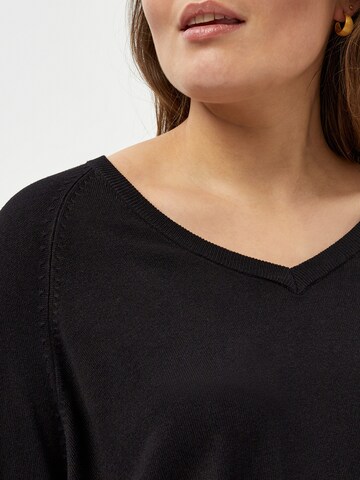 Pull-over 'Tana' Peppercorn en noir