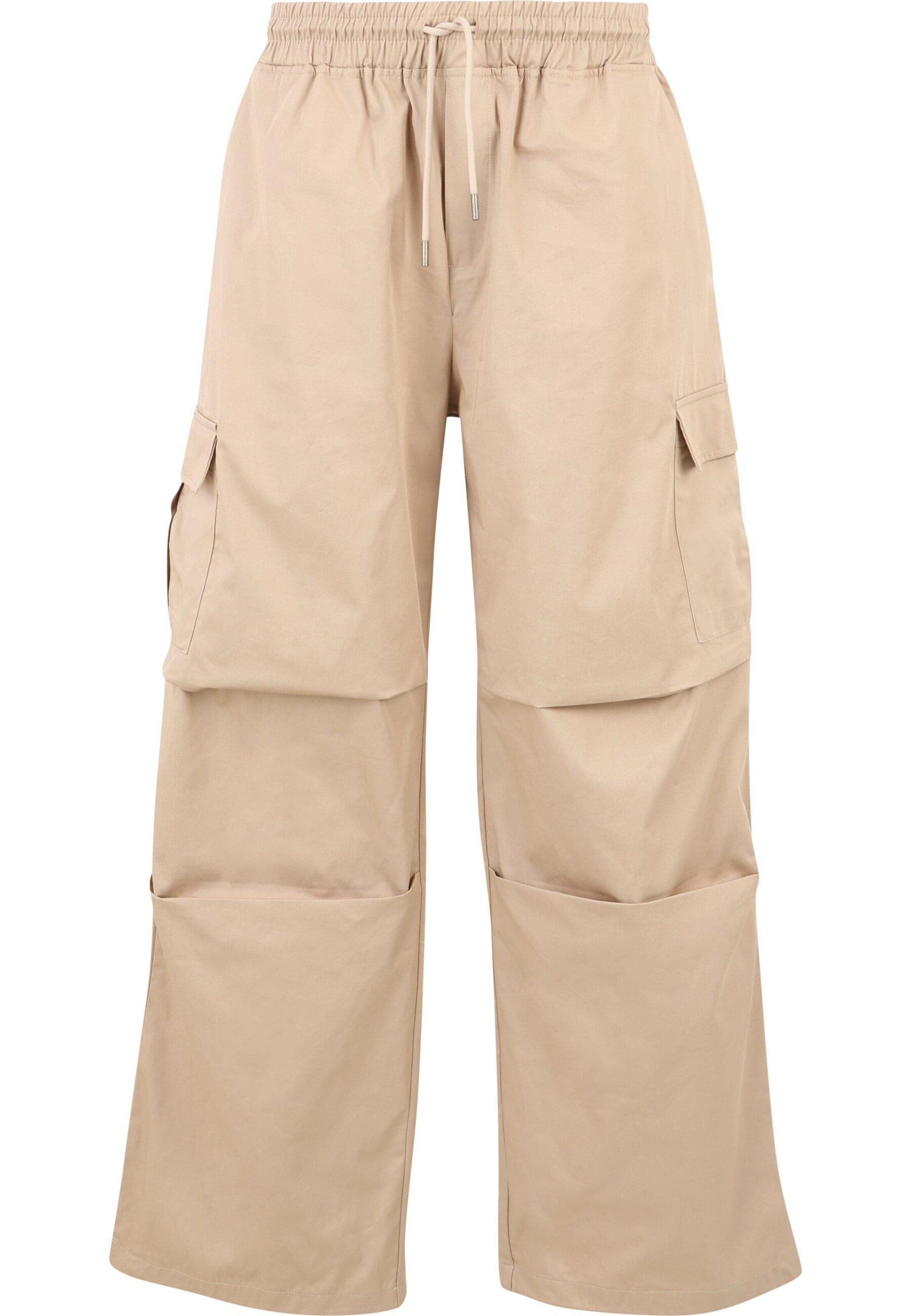 DEF Cargobroek in Beige: voorkant